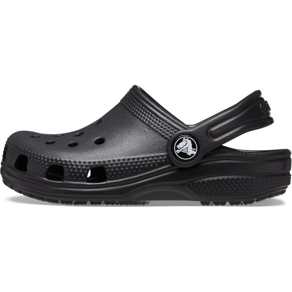 Crocs Kids' Black Crocsfunlab Buzz Woody Clogs Pull On Ankle Straps Shoes - Picture 1 of 8